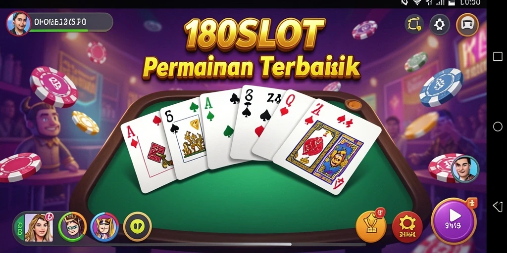 Tangkapan layar gameplay menampilkan serunya bermain Domino di 180SLOT.