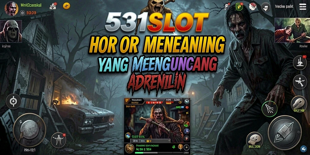 Screenshot utama 531SLOT menampilkan gameplay menyeramkan yang menegangkan.