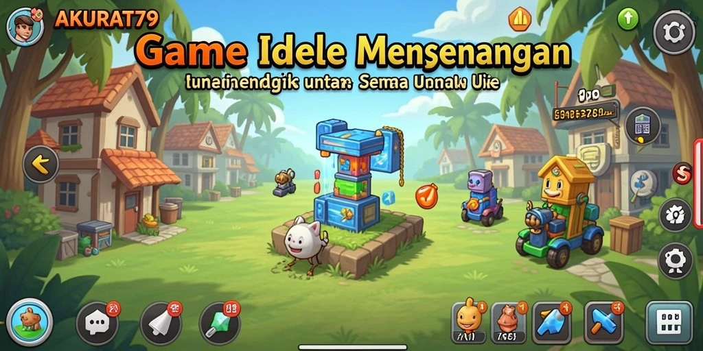 Tampilan gameplay AKURAT79 yang menarik dan interaktif.