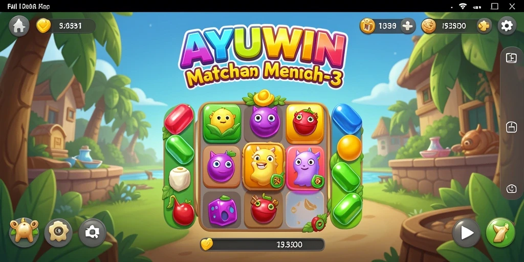 Gameplay AYUWIN yang penuh warna dan menarik.