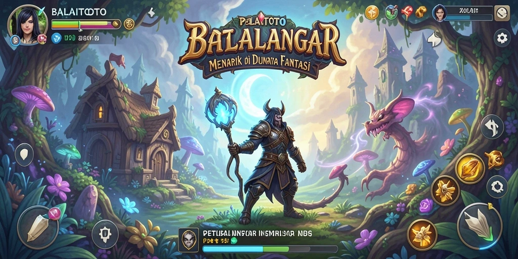Tangkapan layar menunjukkan aksi mendebarkan dalam BALAITOTO.