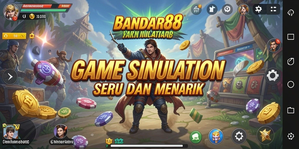 Screenshot BANDAR88 menampilkan gameplay Simulation yang imersif dan menarik.