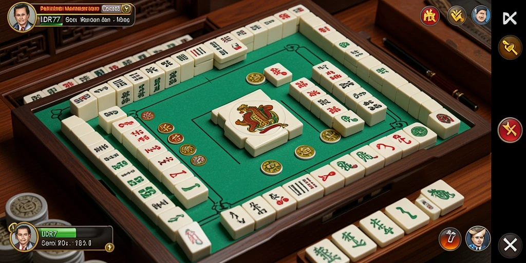 Tampilan gameplay menarik di IDR77 dengan berbagai level Mahjong.