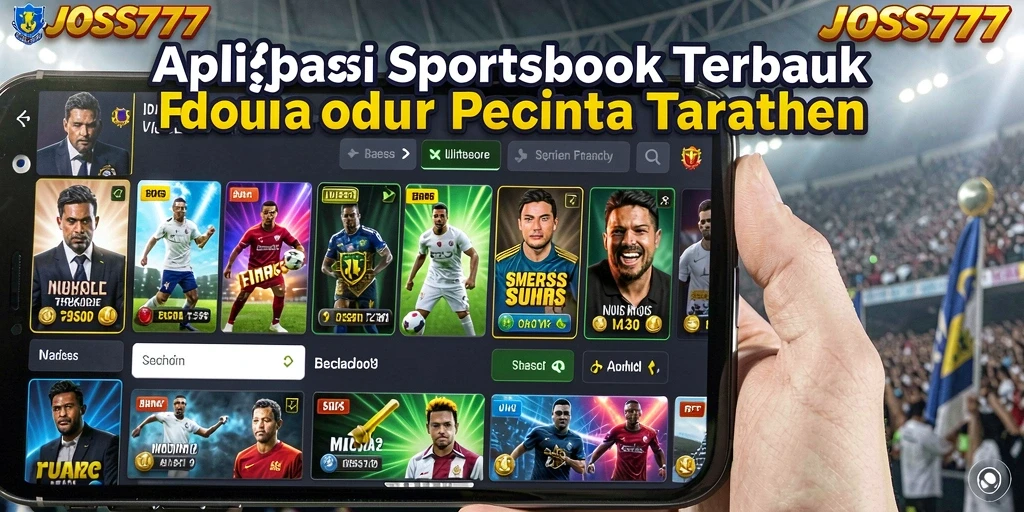 Screenshot utama JOSS777 menampilkan fitur taruhan olahraga terbaik.