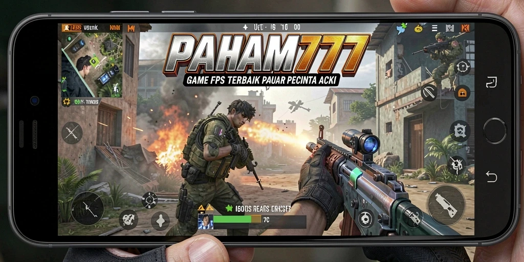Tangkapan layar gameplay menunjukkan aksi tembak menembak yang intens.