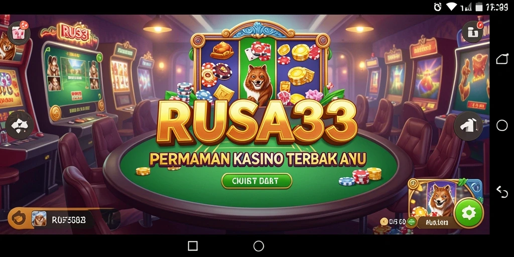 Tampilan menawan dari gameplay Kasino di RUSA33.