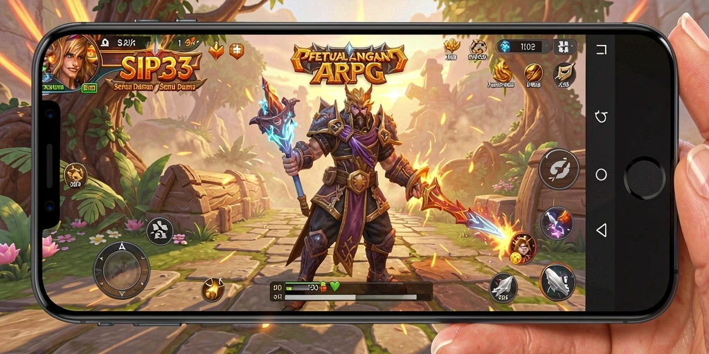 Tampilan menarik dalam dunia ARPG SIP33 yang penuh aksi.